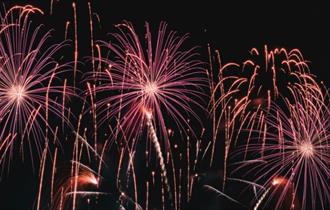 Fireworks in the sky, fireworks with Mountbatten at Robin Hill Adventure Park, Newport, Isle of Wight, event, what's on