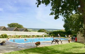 Isle of Wight, Camping and Caravan, Holiday Park, Accommodation, Swimming Pool