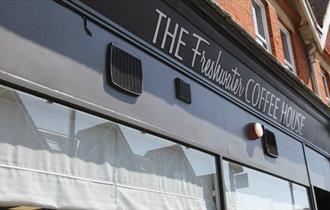 Isle of Wight, Eating Out, The Freshwater Coffee House, Outside Front