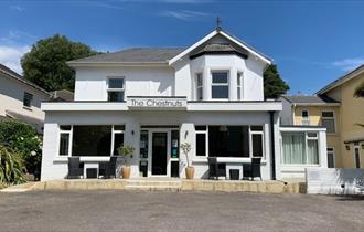 Outside view of The Chestnuts, Shanklin, B&B