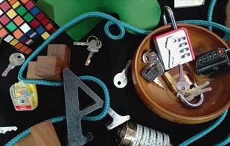 Clues to solve puzzles at Random-Rooms, escape rooms, family fun, activity, Newport, Isle of Wight