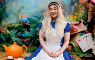 Alice at Tapnell Farm Park's Easter event, family event, children activities, what's on, Isle of Wight