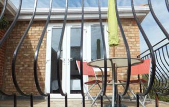 Isle of Wight, Accommodations, Self Catering, Apartments, Sandown, Terrace
