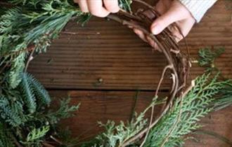 Festive Wreath Making Workshop with Mrs. B