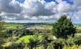 Countryside views at Fair Isle Holiday Cottages, self catering, Newport, Isle of Wight