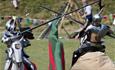 Isle of Wight, Carisbrooke Castle, Attractions, Jousting