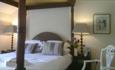 Four Poster Bedroom at The Auction House - Self Catering, Isle of Wight