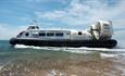 Hovercraft leaving Southsea for Ryde, Isle of Wight, Hovertravel