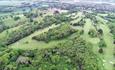 Aerial view of the greens at Osborne Golf Club, East Cowes, Things to Do