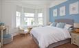 Double room with bay window at Claremont Shanklin, B&B, Guest house, Isle of Wight