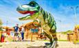 Dinosaur at Dino Islands golf at Sandham Gardens, Sandown, Things to Do