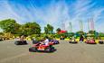 Children on karts at Sandham Gardens, Sandown, Things to Do