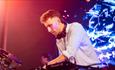 Taylor Phinney on the decks, Joyride Festival, Isle of Wight, cycling, wellness, health & wellbeing, food, music, what's on, event