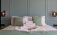 Double bedroom at the Albion Hotel, Freshwater, boutique hotel, luxury, Isle of Wight