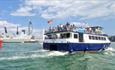 Passengers on Solent Cruises, trips and tours, Isle of Wight, activities, things to do