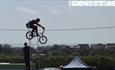 BMX stunt in the air, Festival of Heroes, family fun event, what's on, Isle of Wight