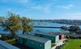 View of Bembridge Harbour from the Old Mill Holiday Park, St Helens, Isle of Wight, Self Catering