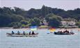 visit isle of wight, things to do, poster for 2006 Gig rowing boat event