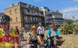 Kidical Mass Cycle Ride at Isle of Wight Biosphere Festival, learning, family activities, art, nature, island wide, local events, what's on - credit:
