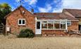 Outside view of Blakesley Cottage, Bagwich House Holiday Cottages, self catering, countryside stay, Godshill, Isle of Wight