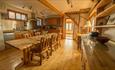 Isle of Wight, Accommodation, Self Catering Steephill Cove, Boathouse, Kitchen Diner
