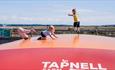 Children on the bouncy pillow at Tapnell Farm Park, Yarmouth, events, things to do