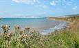 View of Brook beach from the clifftop, Isle of Wight