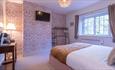 Double bedroom at The Buddle Inn, bed and breakfast, Niton, Isle of Wight, boutique rooms, country pub