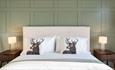 Double bedroom at The Buddle Inn, bed and breakfast, Niton, Isle of Wight, boutique rooms, country pub