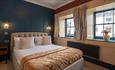 Double bedroom at The Bugle Coaching Inn, Yarmouth, Isle of Wight, B&B, village pub, boutique rooms