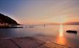 Sunset over Colwell Bay Beach, Isle of Wight, Things to Do