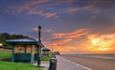 Sunset over Cowes beach, Isle of Wight, Things to Do