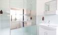 En-suite bathroom at The Crab & Lobster Inn, Bembridge, Isle of Wight, B&B, boutique rooms, seaside escape