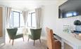 Bedroom at The Crab & Lobster Inn, Bembridge, Isle of Wight, B&B, boutique rooms, seaside escape