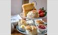 Isle of Wight, Accommodation and Eating Out, The Highdown Inn, Totland, Afternoon Tea