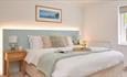 Master bed in Cromwell Apartment at Shanklin Villa, apartments, Isle of Wight, Self catering