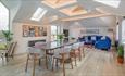 Open plan dining and lounge area at Crossjack, Wight Escapes, self catering, places to stay, Isle of Wight