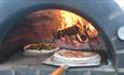 Wood fire pizzas at Island Bistro, Isle of Wight Airport Sandown