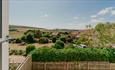 Countryside view from inside of Dairyman's Cottage, Tapnell Farm, Self-catering, West Wight, Isle of Wight