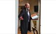 Man performing at Dickens Christmas House Party at The Royal Hotel, Isle of Wight, what's on, event