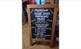 Isle of Wight, Eating Out, takeway, Eat Wight, Shanklin, Healthy Local produce, sandwich board