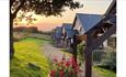 Eco lodges at  at Calbourne Water Mill, self catering, Isle of Wight