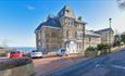 Exterior view of apartment building, self catering, Shanklin, Isle of Wight