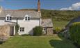 Outside view of Knowles Farm Cottage, National Trust, Isle of Wight, Self catering - image credit: Mike Henton