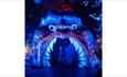Mexico themed inflatable at Fiesta of the Dead, Blackgang Chine, family event, what's on, Isle of Wight
