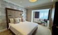 Bedroom at The Fig Tree Hotel, Shanklin, Isle of Wight, luxury boutique Hotel