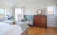 Bedroom at Flackstead with sea views, property with Classic Cottages, Isle of Wight, self catering, accommodation, luxury, cottages and houses