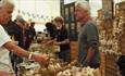 Garlic stall at the Isle of Wight Garlic Festival, what's on, event, Newchurch