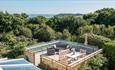 Isle of Wight, Accommodation, Self Catering Agency, HB Holiday Lettings, raised terrace