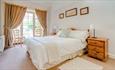 Isle of Wight, Accommodation, Self Catering, Hadfield Cottage, Bonchurch, Double Bedroom with French Windows onto paito